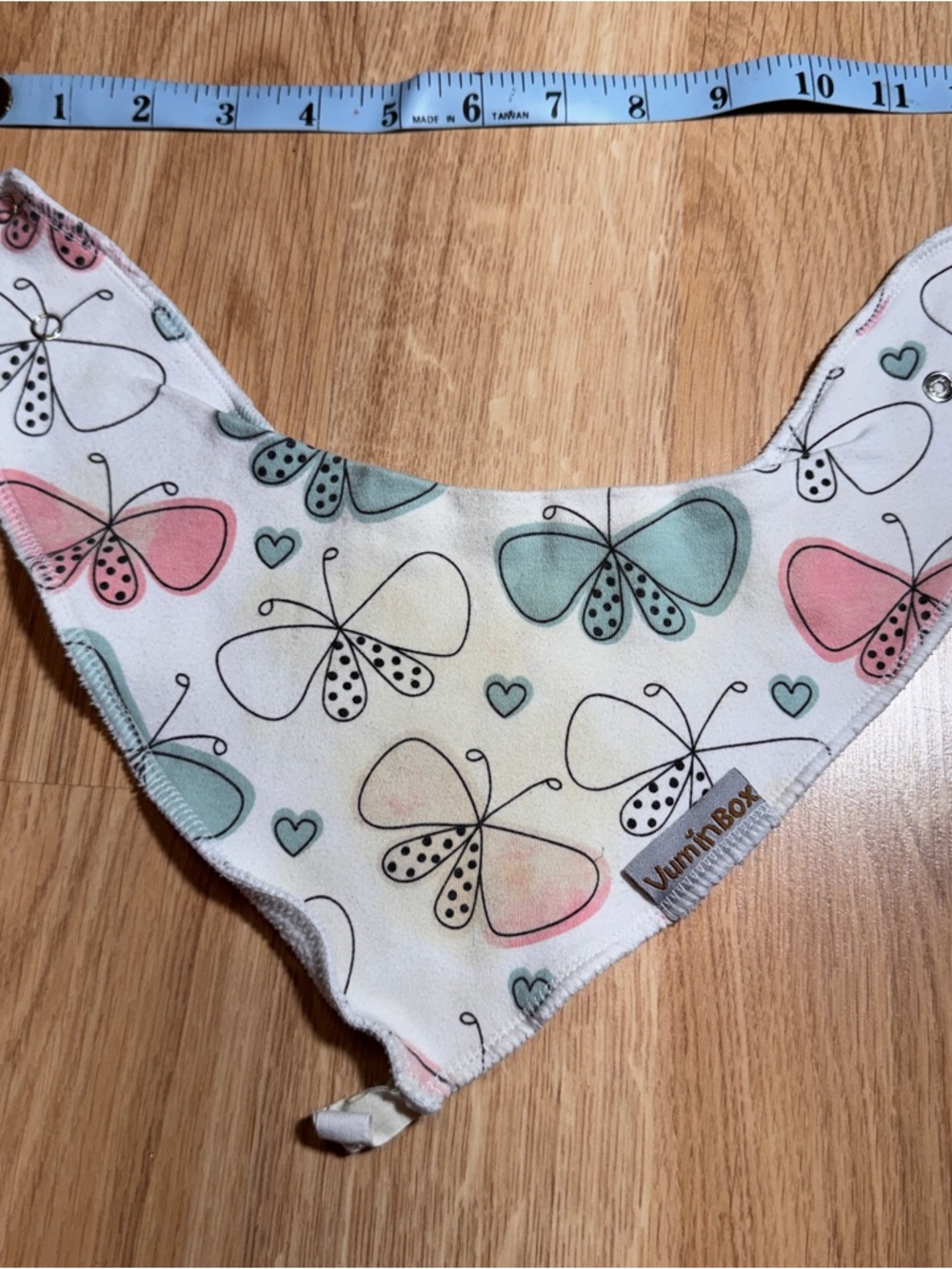 Set of 4 Kids Butterfly, chevron, cats, doves Bandana Bib in Pink, grey and Mint